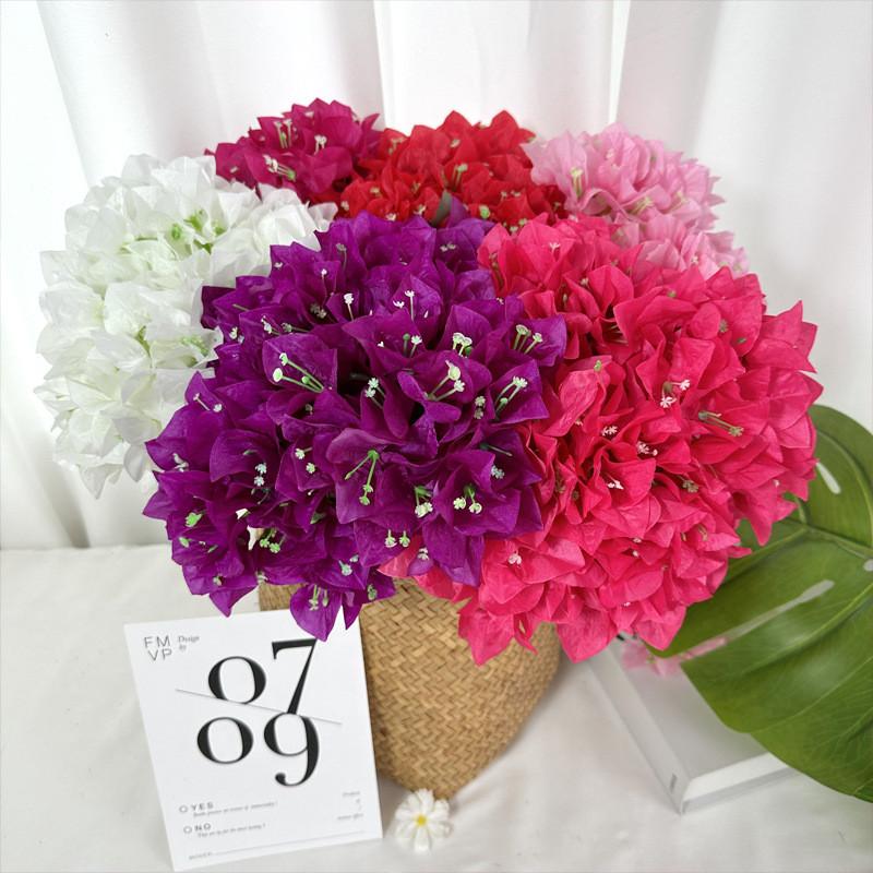 Flower Artificial Hydrangea Wedding Hotel Restaurant Decoration Desktop Ornament