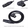 Andoer 100cm   3.3ft D Tap Male To XLR 4 Pin Female Adapter Power Supply Cable Cord for V Mount Battery Plate Camcorder