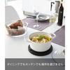 Yamazaki Silicone Pot Holder Round Black Approximately W16D16H1cm Tower Heat Resistant 2955