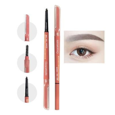 Gracebabi - 3 In 1 Eyebrow Pencil - 2 Colors