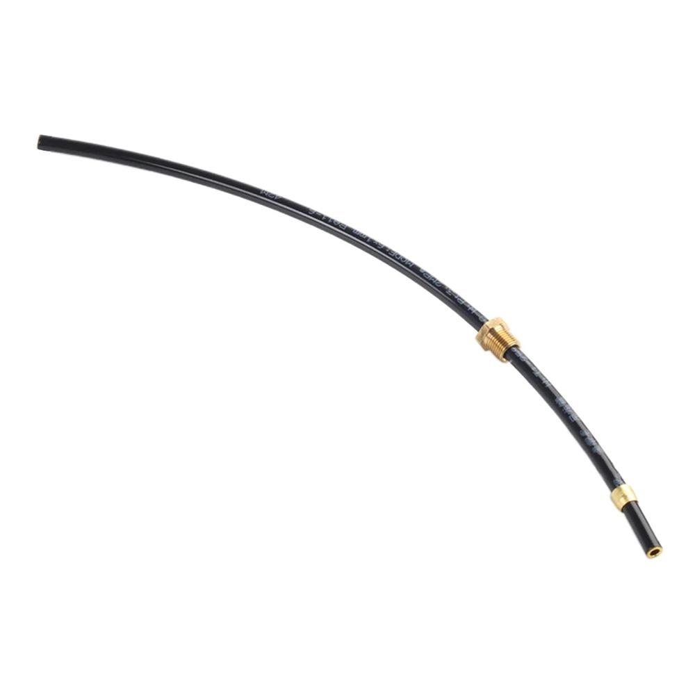 

1Pcs High Pressure Air Compressor Nylon Hose 6mm Dia 30cm Exhaust Tube with Small Brass Parts Air Line Hose
