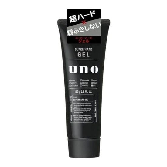 Set Shiseido Uno Super Hard Gel (180g) X 3 Bottles Styling Hair