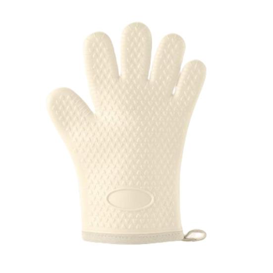 Silicone Oven Mitts Heat Resistant Anti-scald Gloves Non-slip Grip Microwave Safe Mitts