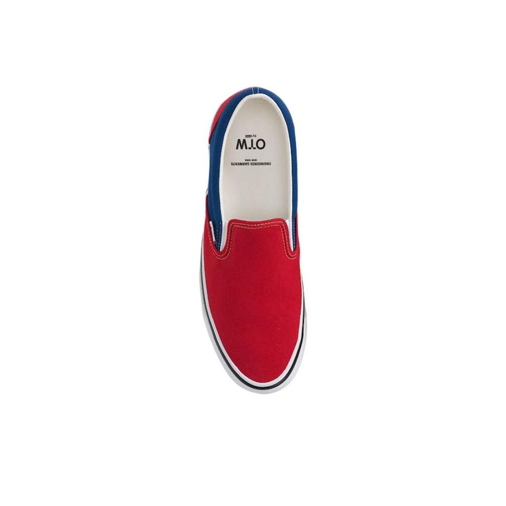 Vans Engineered Garments X  Slip-On 98 OTW Classic Comfortable Soft Support Skate Shoes Unisex Sneakers Blue VN000EBPZ11