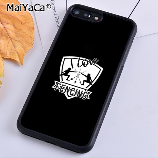 Eat Sleep Fencing Heartbeat Phone Case For IPhone 18 17 Air 16 15 14 Plus 11 12 13 Pro Max Coque Cover Shell