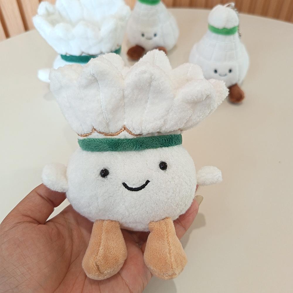 Fun and Cute Series Basketball Badminton Dolls School Bag Pendant Decoration Plush Doll Couple Car Keychain
