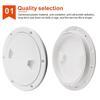 ABS Deck Inspection Access Round Non-Slip Inspection Hatches  For Boat Yacht Marine