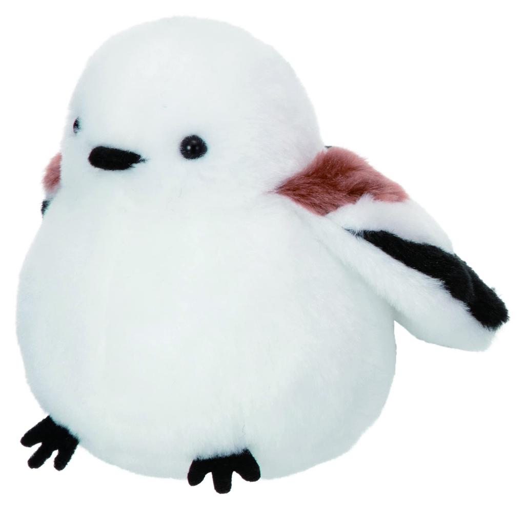 IWAYA ST Mark Certified Toy for Ages 3 and Plush No Batteries Required Eco-Eyachō (Shimaenata) Up, Sound-Emitting Wind-Up Toy,