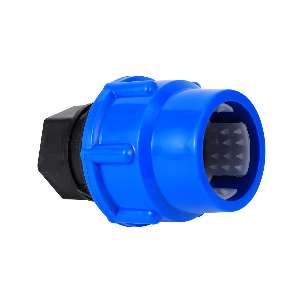1/2" 3/4"1"1.2"1.5" Filettatura Femmina Plastica PP Spessa Raccordo Rapido Adattatore Tubo Raccordi Tubi PE per Sistema di Irrigazione