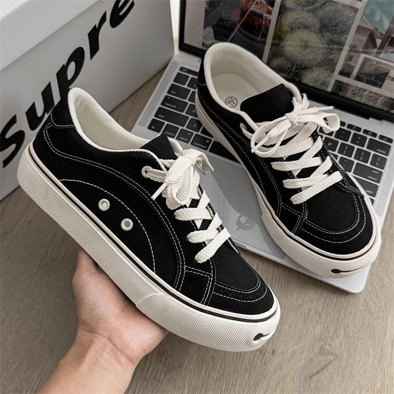 Fashion Fashion Men Classic Fashion Comfortable Canvas Shoes Sneakers New Design Skateboard Shoes Outdoors Sports Shoes Tenis Masculino