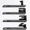 Giossy Black 3D ABS COMPETITION ABS Emblem Thunder Edition For BMW M1 M2 M3 M4 M5 M6 M8 Car Trunk Badge Sticker RW6