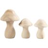 Educational Games - 56519 Wooden Mushrooms 45 X 2 Pieces + 65 1 P