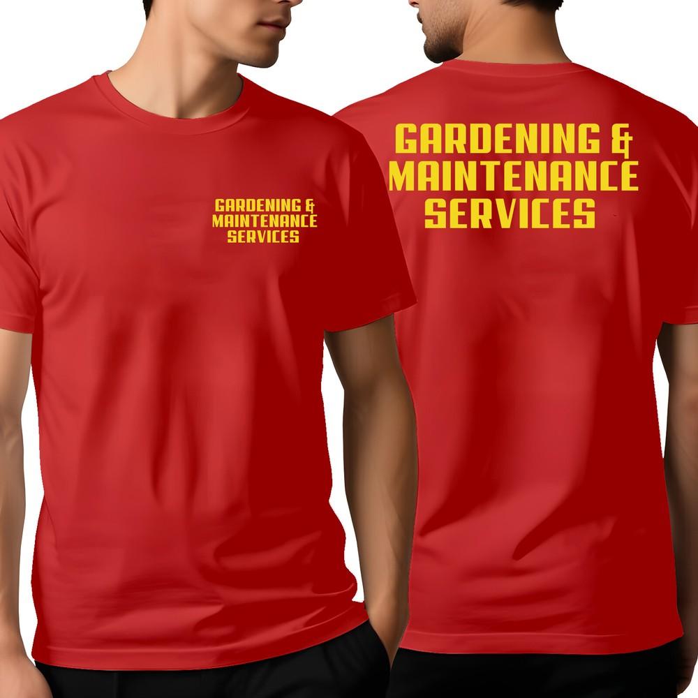 Gardening  Maintenance Services Gardening Gardener Nature Outdoors TShirts GD 2XL