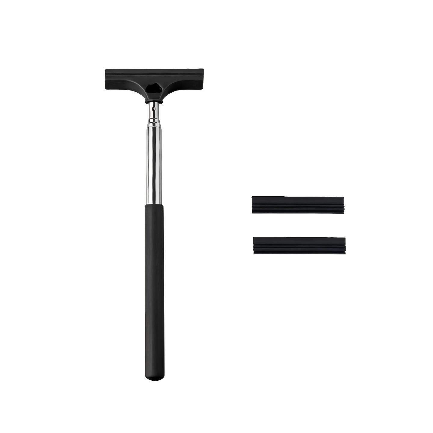 

1PCS Telescopic Aquarium Scraper Brush with Two Brush Heads Metal Telescopic HandleTelescopic Algae Scraper 1pcs чёрный