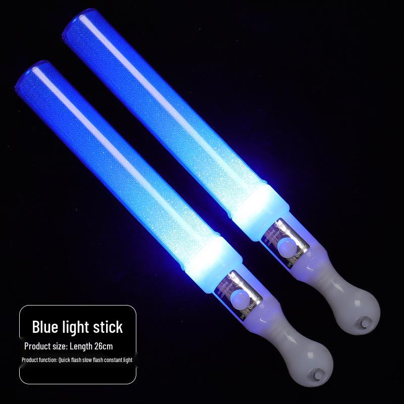 Luminous LED Fluorescent Concert Stick: Flashing Warning Light
