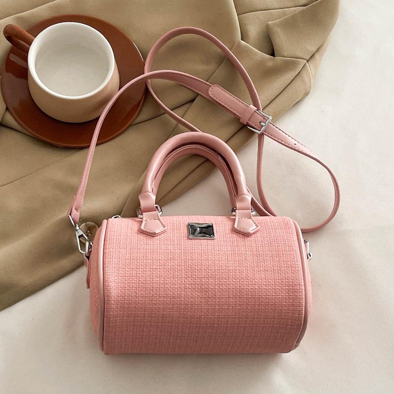 Popular Hot-selling Korean Version of Simple Temperament Portable Pillow Bag Women's Versatile Foreign Style Advanced Texture Solid Color Messenger 