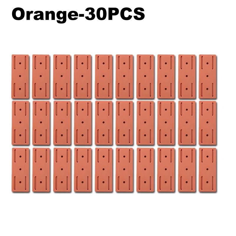 1-30PCS No Drilling Wall Mounted Power Strip Holder Adhesive Socket Organizer Hook Type Removable Plug Board Fixer for Home