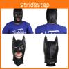 Högklassig Filmklassiker Huvudbonad Svart Nattprins Latex Batman Mask Mörka Riddaren Tema Busmask