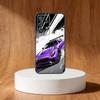 Manga-Style Sports Car Phone Case For Samsung S25,S24,S21,S22,S23,S30,Ultra,S20,Plus,Fe,Note,10,9,5G Black Cover