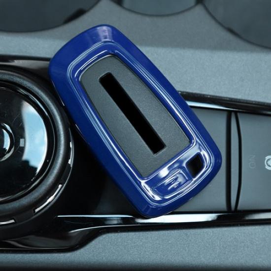 For Ford Bronco/Bronco Sport /F-150 18+ Key Fob Cover Case Shell Protector Blue