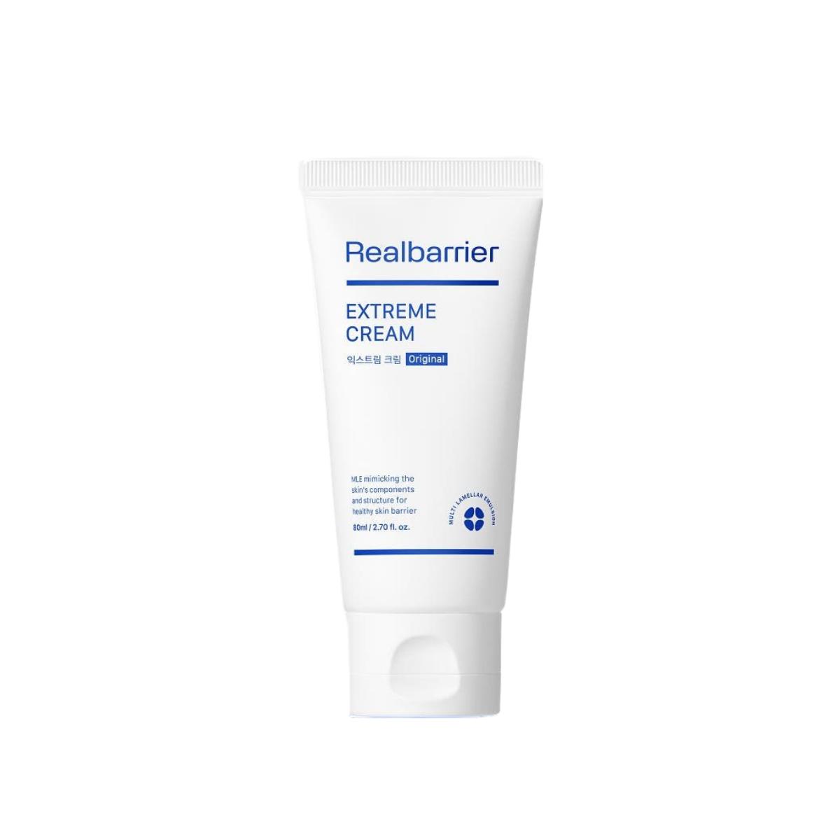 

Real Barrier Extreme Cream 80ml [Tube] Deep Moisturizing Face Cream for Dry Skin Barrier Support