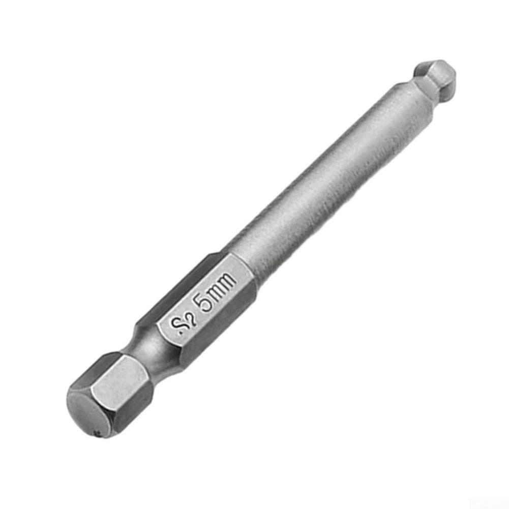 1pc 65mm Hex Screwdriver Bit Alloy Steel End Hexagon