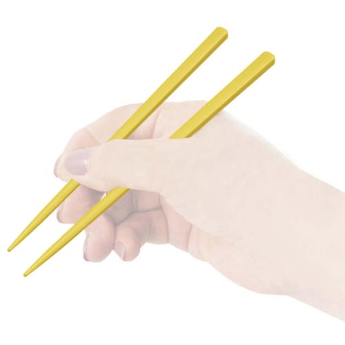 Skater Chopsticks and Chopstick Case Set, Disney Winnie the Pooh Honey, 18cm, Antibacterial, Adult Size, Made in Japan, ABC3AG-A