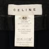 Celine French Wool Blend Slacks Pants 40 Navy Women Used
