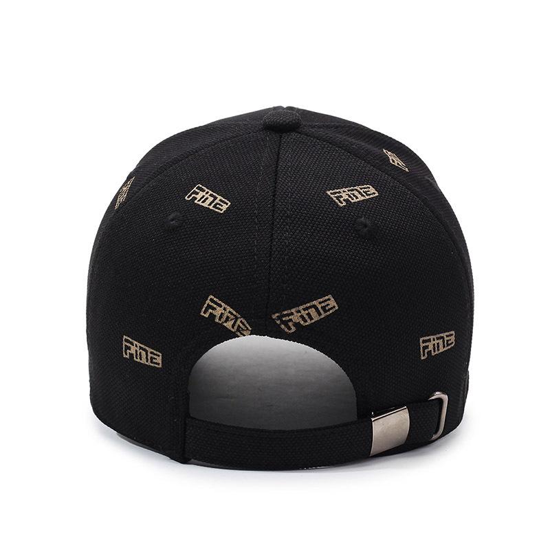 Fashion Trend Four Seasons Baseball Cap Hard Top Embroidered Printed Hat Outdoor Men'S And Women'S Shade Cap