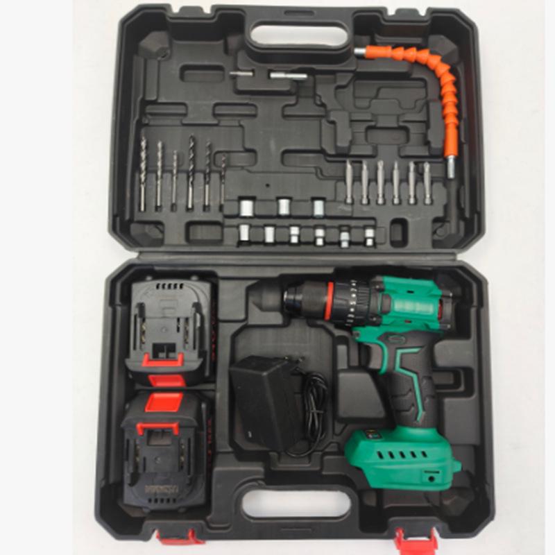 21V Multifunctional Cordless Drill & Screwdriver Set