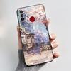 Phone Case For Itel S15/S15 Pro Candy Color Jelly Soft Shockproof Black Cover Trendy Style Painted Pattern Casing