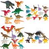 Colorful Dinosaur Figures Set Plastic Replica For Dinosaur Enthusiasts And Kids