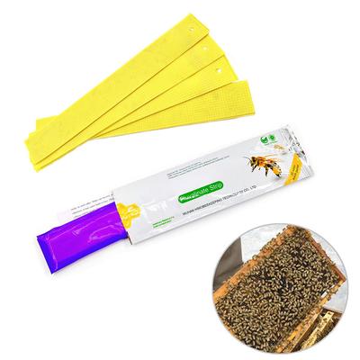 20Pcs/bag Varroa Strips Fluvalinate Bees Mites Killers Beekeeping Mites Control Acaricide Acaricide Against Bees Mites