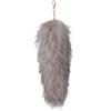 Trendy Foxes Tail Key Holder Accessory Sturdy Plush Synthetic Leather Bag Ornament Portable for Stylish Ladies Women