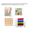 25 Colorful Eggs for Crafting Hanging Ornaments Seasonal Celebrations