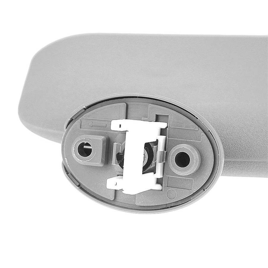 Left Driver Gray Sun Visor For Toyota Highlander 2008-2013 74320-48500-B0