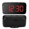 LED Digital Alarm Clock Portable Desk Clock with Snooze for Bedroom Home Travel