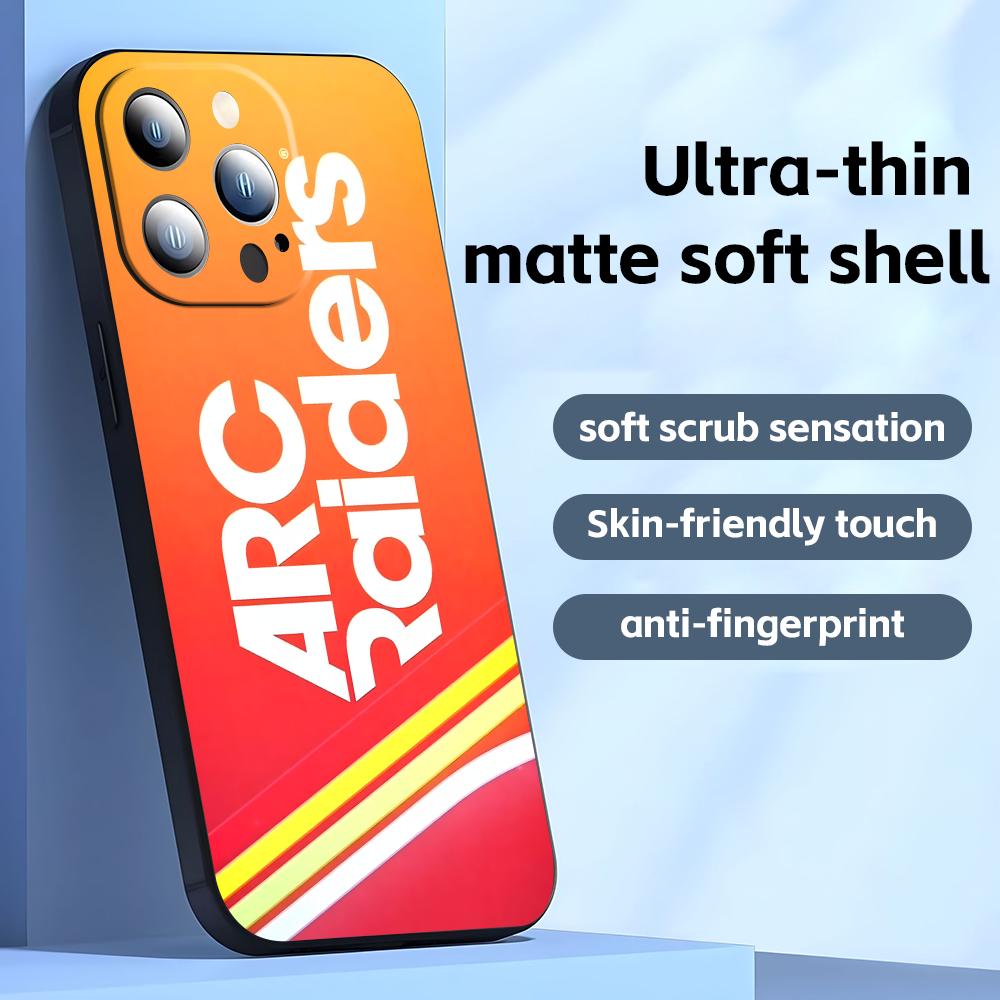 GORĄCA GRA ARC Raiders   Etui na telefon do iPhone17 16 16e 15 14 13 12 11 Plus Mini Pro Max Miękkie czarne Odporne na wstrząsy Pokrowiec