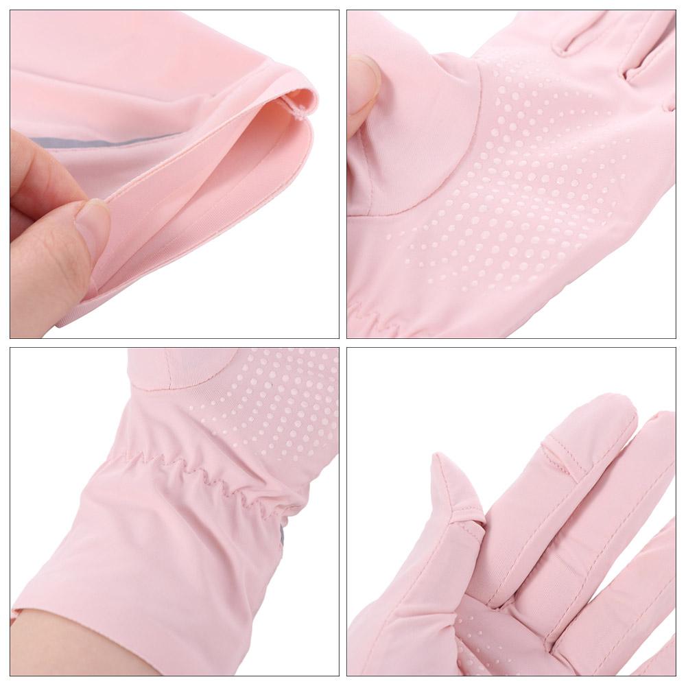 Ice Silk Long Sunscreen Gloves Elastic Cycling Driving Gloves Summer Outdoor Cycling