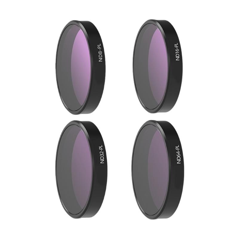 Professional Neutral Density Filter Set Adjustable Light Control for Action Cameras Enhances Images Quality