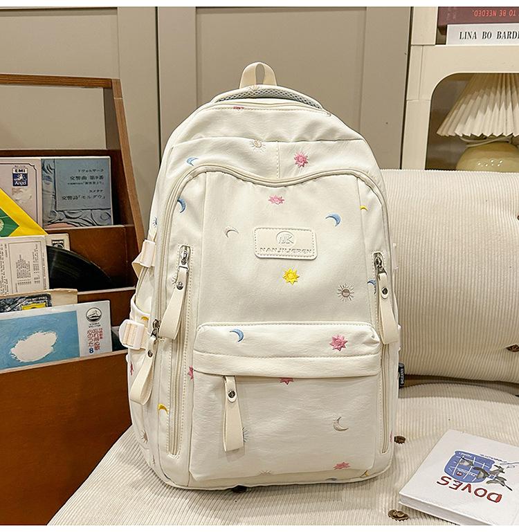 Schoolbag New Mori Large-capacity Backpack for Junior and High School Students Lightweight Women's Schoolbag Simple and Versatile Campus Backpack