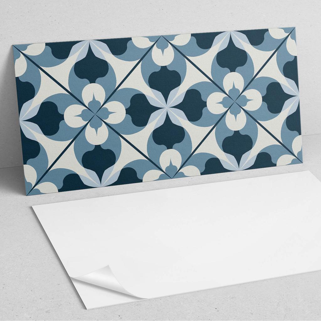 Dekor Ścienny Panel Pcv Ze Wzorem Do Pokoju 120X60 Cm Abstrakcyjny Wzór Geometryczny