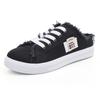 Mode Damen Canvas Sneaker Frühling Sommer Lässig Low Top Denim Sneaker Damen Schnürschuhe Flache Canvas Board Schuhe Weiblich Zapatos De Mujer