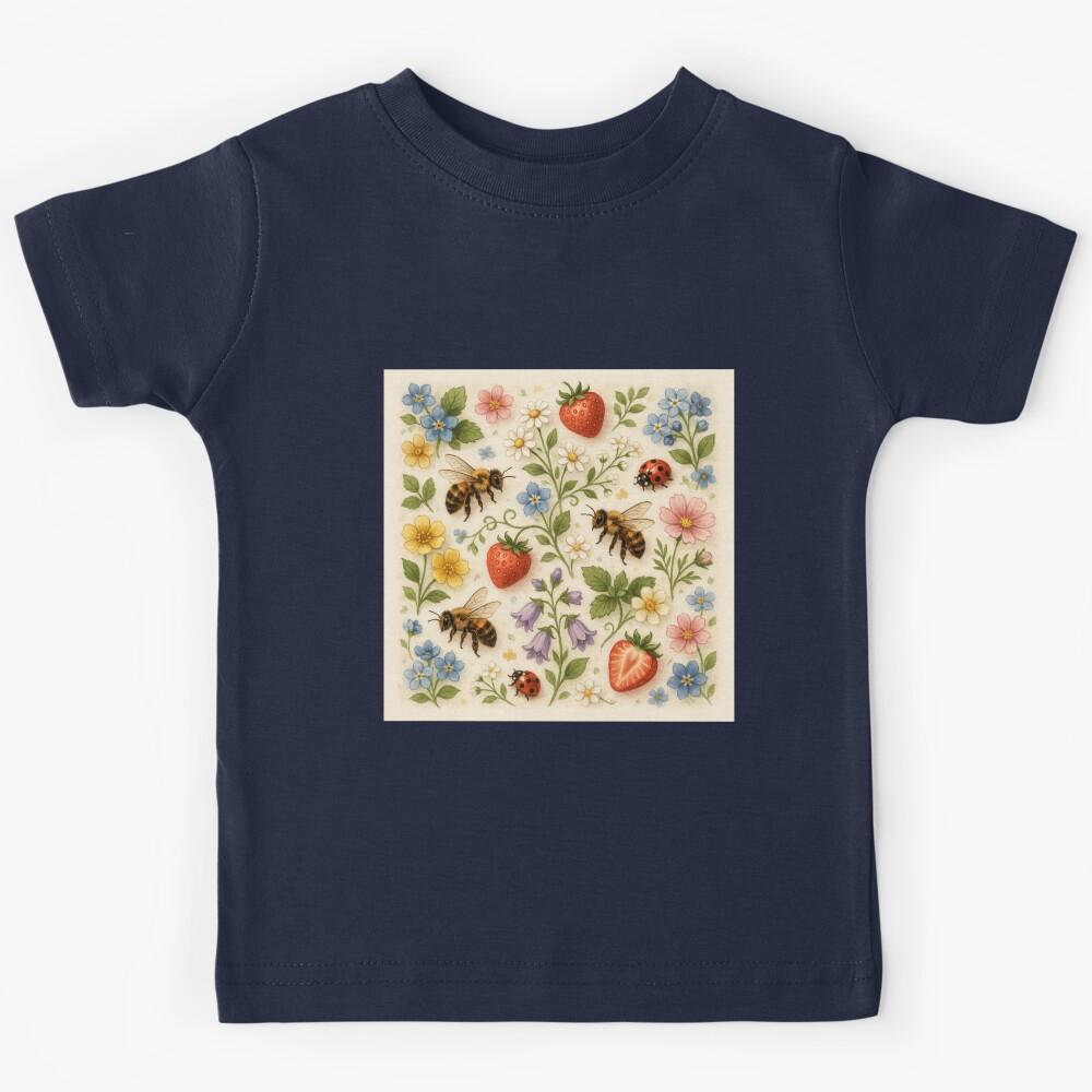 Summer composition,oil paint. Kids T-Shirt 170