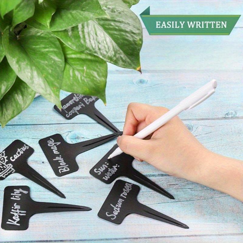 T-shaped Plastic 10x6cm Plant Tag Suitable for Garden, Flower, Plant Accessories, and Grounding Tags Plant Markers