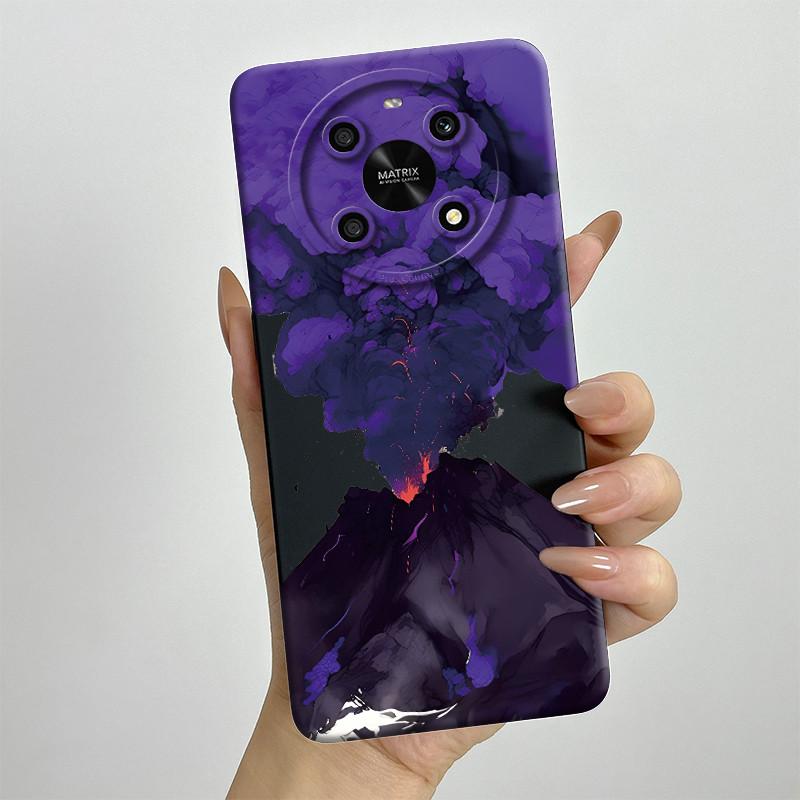 For Honor X9 4G 5G / Magic 4 Lite 4G 5G Phone Case ANY-NX1 LX1 LX2 LX3 Soft Silicone Sweet Painted Cover Cute Printed Casing