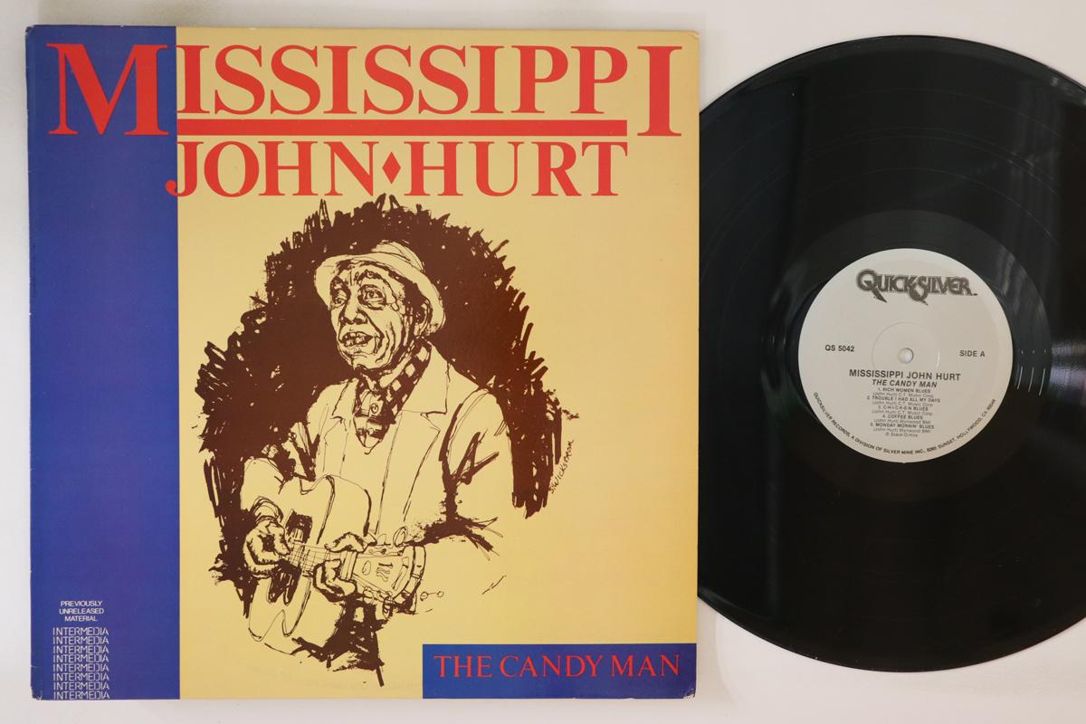 

LP Record MISSISSIPPI JOHN HURT Candy Man QS5042 INTERMEDIA 1982 US Blues Used