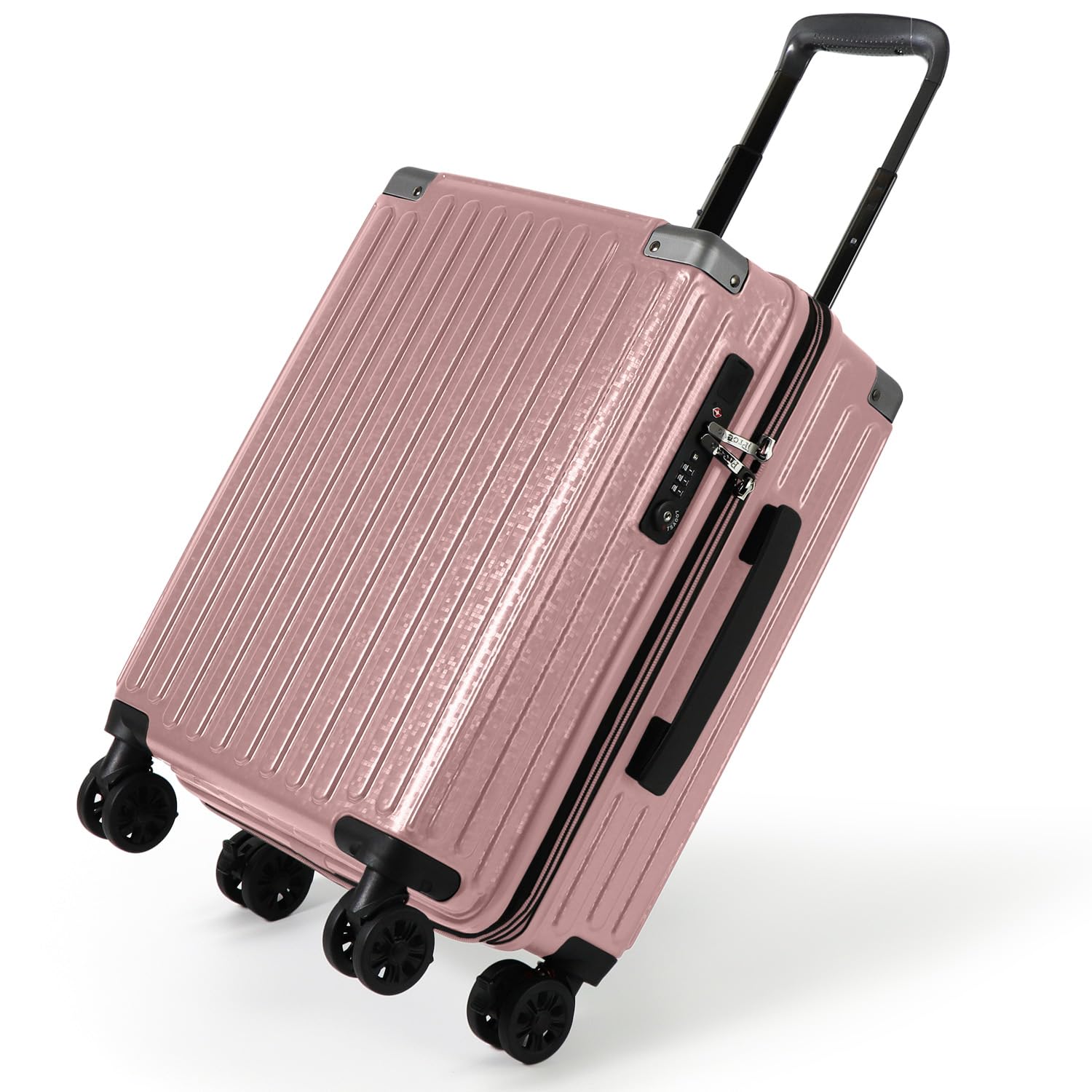 

Suitcase Carry Case 300 Yen Coin Locker LCC USB Charging S Size Gold [Proevo] Carry-on SP-Rose