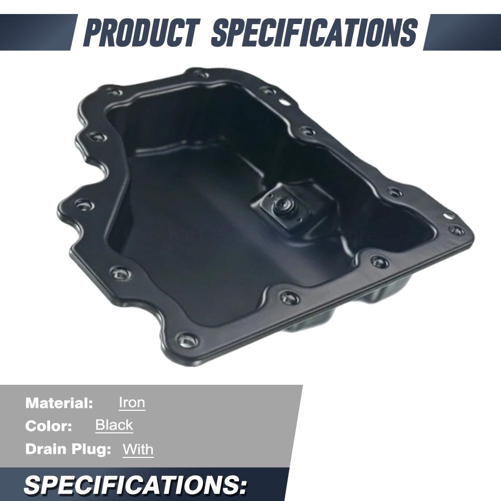 For Chevrolet Cruze 1.4L 2016 2017 2018 12637773 Engine Oil Pan Sump with Drain Plug 264622,