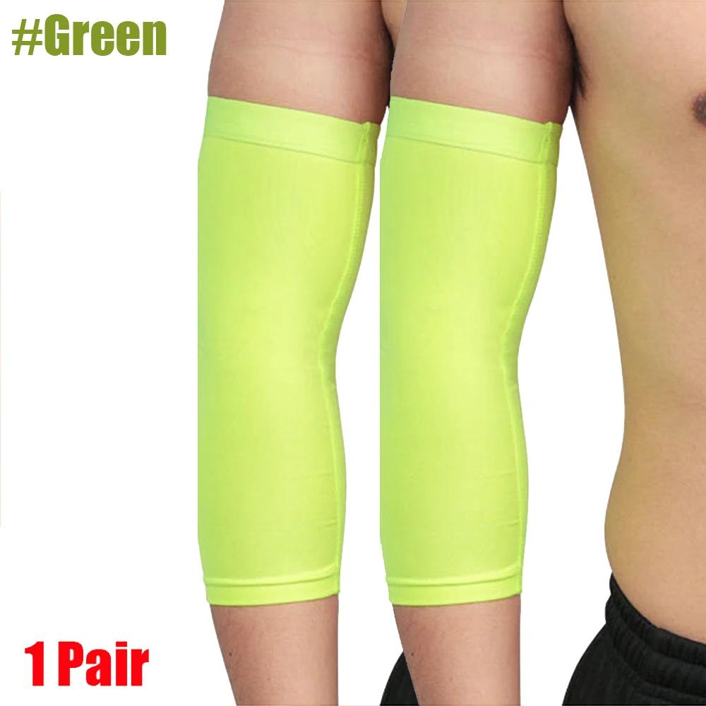 1Pcs Breathable Quick Dry Uv Protection Running Arm Sleeves Basketball Elbow Pad Fitness Armguards Sports Cycling Arm Warmers